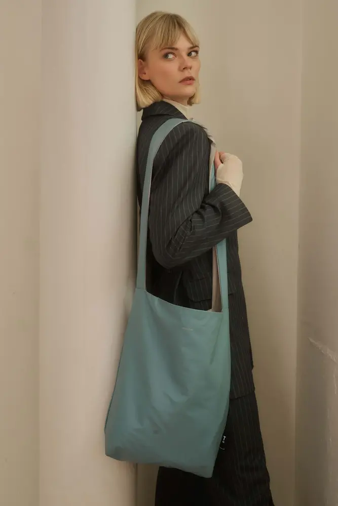 Tinne+Mia Tinne+Mia - feel good tas - zachtblauw