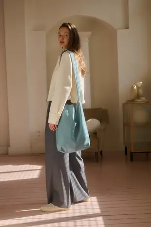 Tinne+Mia Tinne+Mia - feel good tas - zachtblauw