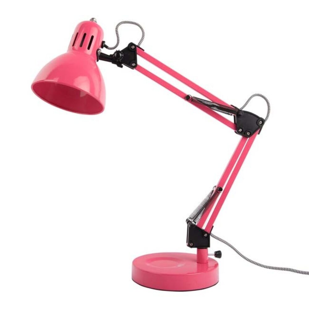 Leitmotiv Leitmotiv - bureaulamp funky hobby - felroze Leitmotiv Leitmotiv - bureaulamp funky hobby - felroze