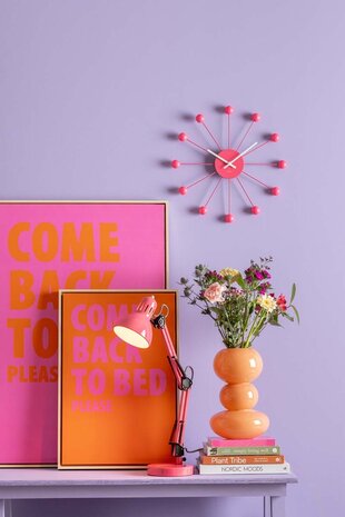 Leitmotiv Leitmotiv - bureaulamp funky hobby - felroze Leitmotiv Leitmotiv - bureaulamp funky hobby - felroze