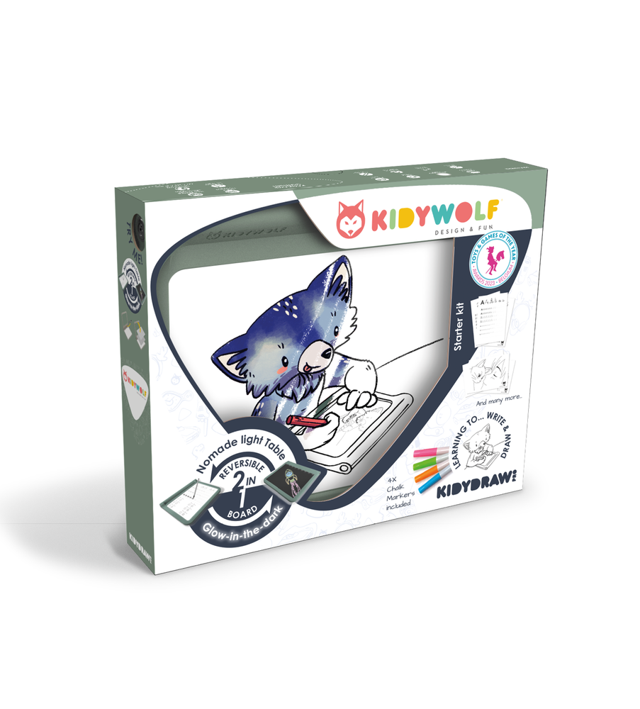 Kidywolf Kidywolf - kidydraw-pro lichtbak - groen Kidywolf Kidywolf - kidydraw-pro lichtbak - groen