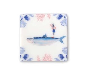 Storytiles Storytiles - tegel magneet - look ahead (6x6 cm)