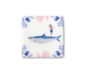 Storytiles Storytiles - tegel magneet - look ahead (6x6 cm) Storytiles Storytiles - tegel magneet - look ahead (6x6 cm)