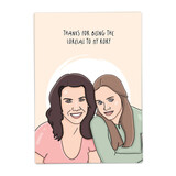 Kaart Blanche Kaart blanche - wenskaart - lorelai to my rory