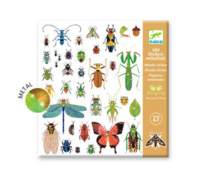 Djeco Djeco - stickers metallic - microcosmos Djeco Djeco - stickers metallic - microcosmos