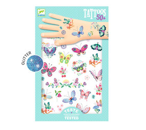 Djeco Djeco - tattoos - droom vlinders Djeco Djeco - tattoos - droom vlinders