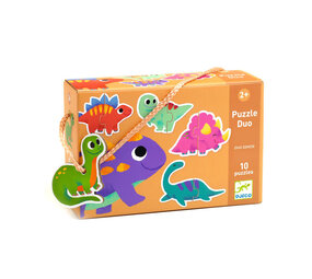 Djeco Djeco - duo puzzel - dino Djeco Djeco - duo puzzel - dino
