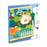 Djeco Djeco - houten puzzel - boerderij
