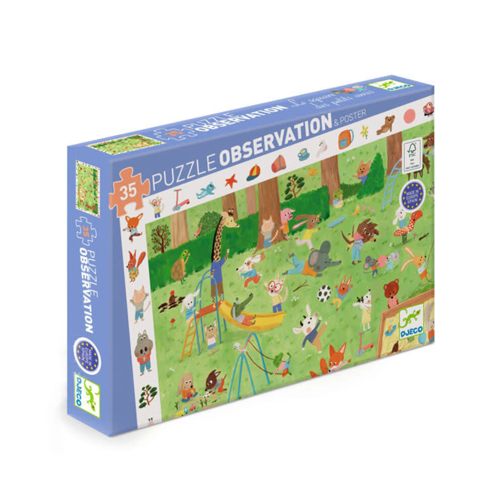 Djeco Djeco - zoek puzzel - de kleine vriendjestuin (35 stukjes) Djeco Djeco - zoek puzzel - de kleine vriendjestuin (35 stukjes)