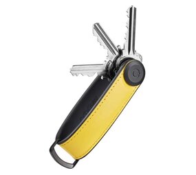 Orbitkey Orbitkey - key organizer - hybrid leather - solar yellow