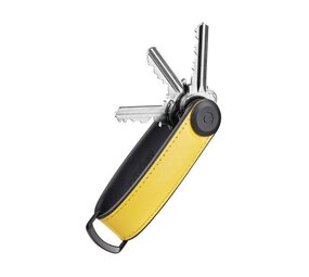 Orbitkey Orbitkey - key organizer - hybrid leather - solar yellow Orbitkey Orbitkey - key organizer - hybrid leather - solar yellow