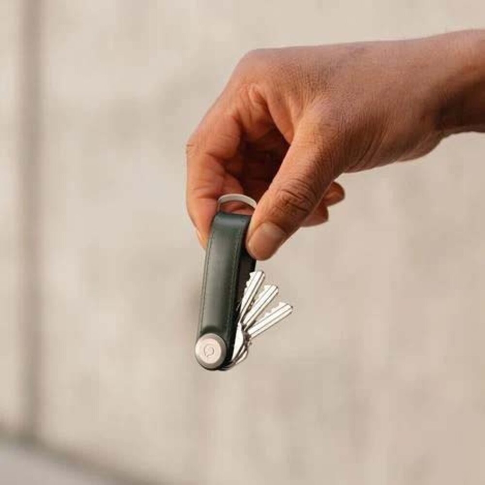 Orbitkey Orbitkey - key organizer - leer en TPU - donkergroen