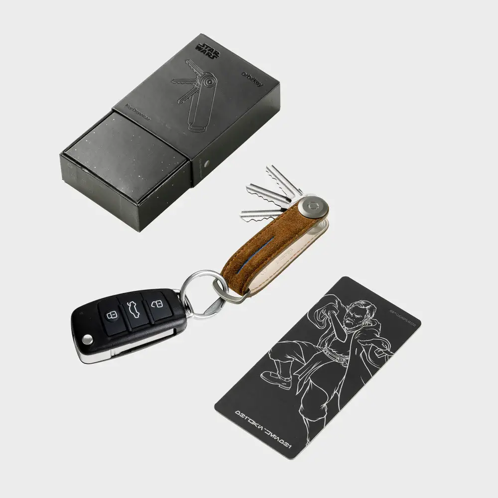 Orbitkey Orbitkey - key organizer - star wars obi-wan kenobi Orbitkey Orbitkey - key organizer - star wars obi-wan kenobi