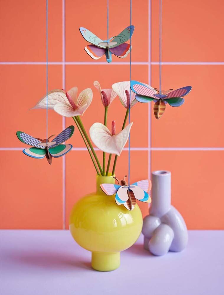 Studio Roof Studio Roof - gelukshanger - gestippelde vlinder Studio Roof Studio Roof - gelukshanger - gestippelde vlinder