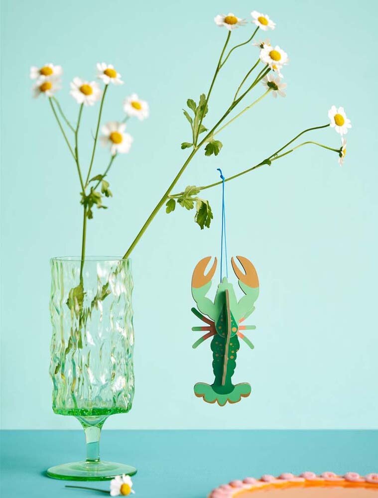 Studio Roof Studio Roof - gelukshanger - kreeft Studio Roof Studio Roof - gelukshanger - kreeft