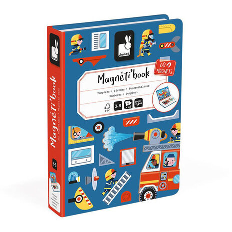 Janod Janod - magnetibook - brandweer