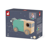 Janod Janod - bolid houten auto - vuilniswagen