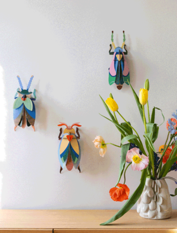 Studio Roof Studio Roof - muurdecoratie - sakura kever Studio Roof Studio Roof - muurdecoratie - sakura kever