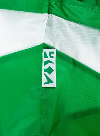 Susan Bijl Susan Bijl - the new shopping bag medium - groen & lichtgrijs