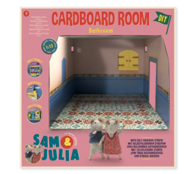Sam & Julia / Het Muizenhuis Het Muizenhuis - kartonnen  kamer - badkamer Sam & Julia / Het Muizenhuis Het Muizenhuis - kartonnen  kamer - badkamer