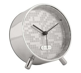 Karlsson Karlsson - wekker - disco - silver