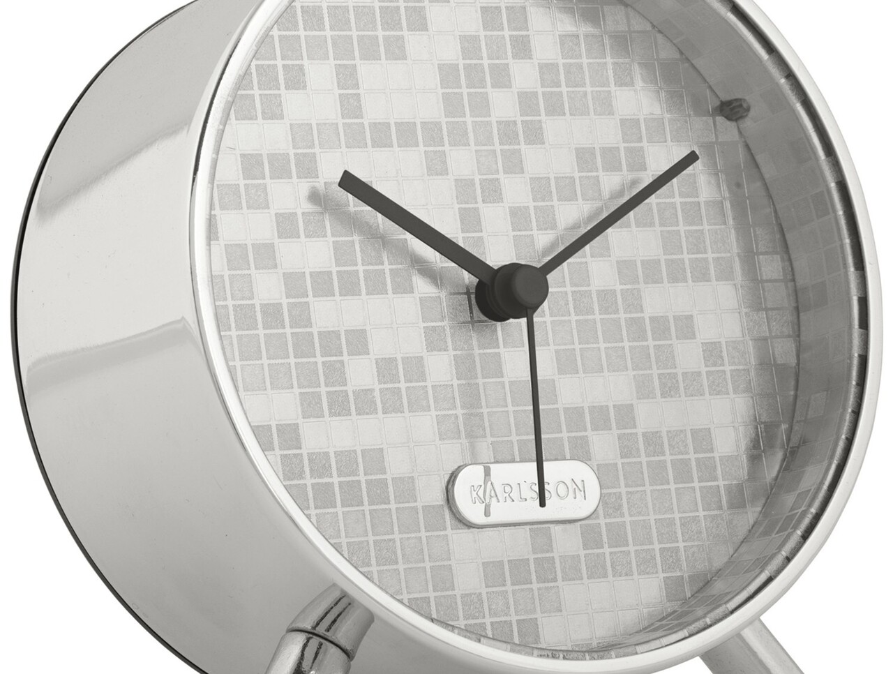 Karlsson Karlsson - wekker - disco - silver Karlsson Karlsson - wekker - disco - silver
