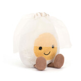 Jellycat Jellycat - amuseable knuffel - boiled egg bride Jellycat Jellycat - amuseable knuffel - boiled egg bride