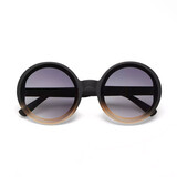 Okkia Okkia - zonnebril Monica - rond - black pink Okkia Okkia - zonnebril Monica - rond - black pink