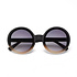 Okkia - zonnebril Monica - rond - black pink Okkia - zonnebril Monica - rond - black pink