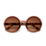 Okkia Okkia - zonnebril Monica - rond - pink  havana Okkia Okkia - zonnebril Monica - rond - pink  havana