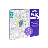 Omy Omy - grote kleurplaat - magic college