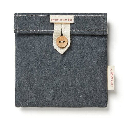 Roll eat Roll eat - snack'n'go - bio essence donkergrijs Roll eat Roll eat - snack'n'go - bio essence donkergrijs