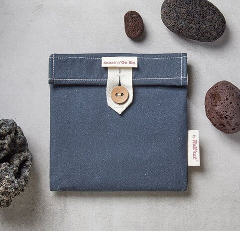 Roll eat Roll eat - snack'n'go - bio essence donkergrijs Roll eat Roll eat - snack'n'go - bio essence donkergrijs