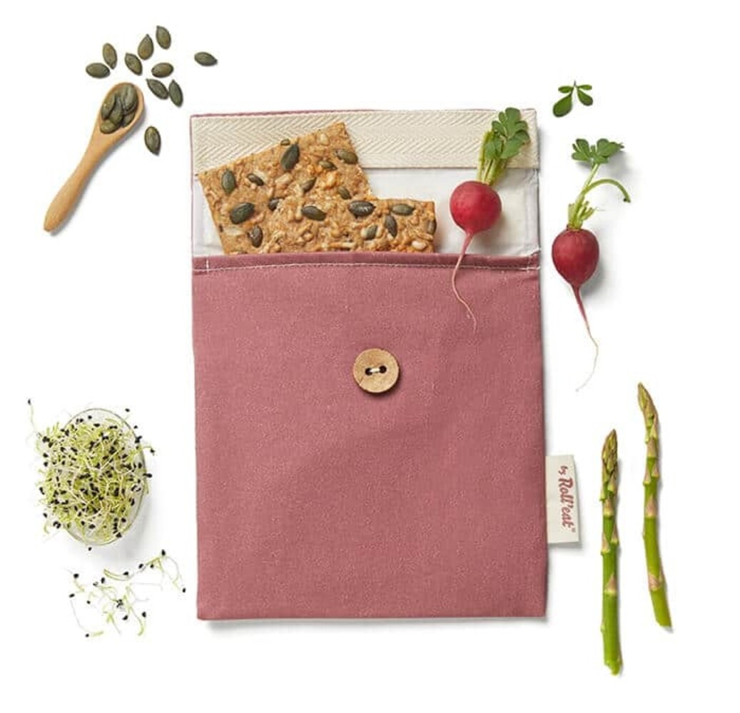 Roll eat Roll eat - snack'n'go - bio essence mauve Roll eat Roll eat - snack'n'go - bio essence mauve