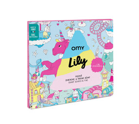 Omy Omy - poster & stickers - lily Omy Omy - poster & stickers - lily