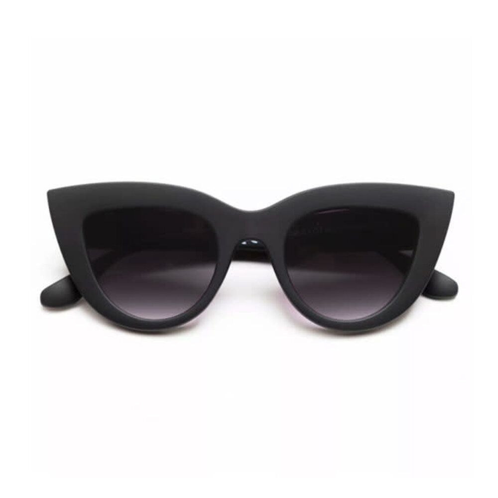 Okkia Okkia - lees/zonnebril Claudia - big cat eye - black