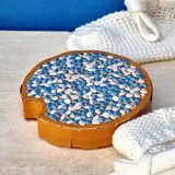 Piet Design Piet design - vouwkaart - beschuit met blauwe muisjes Piet Design Piet design - vouwkaart - beschuit met blauwe muisjes