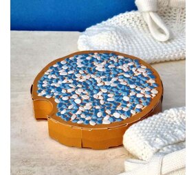 Piet Design Piet design - vouwkaart - beschuit met blauwe muisjes Piet Design Piet design - vouwkaart - beschuit met blauwe muisjes