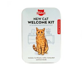 Kikkerland Kikkerland - kit - new cat welcome kit Kikkerland Kikkerland - kit - new cat welcome kit