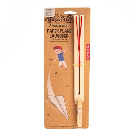 Kikkerland Kikkerland - buitenspeelgoed - huckleberry papieren vliegtuigjes schieter Kikkerland Kikkerland - buitenspeelgoed - huckleberry papieren vliegtuigjes schieter