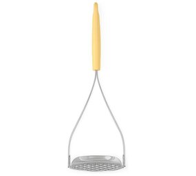 Brabantia Brabantia - tasty+ pureestamper met lepel - vanilla yellow Brabantia Brabantia - tasty+ pureestamper met lepel - vanilla yellow