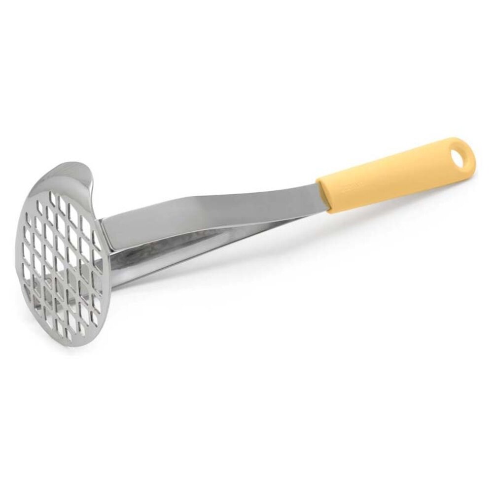 Brabantia Brabantia - tasty+ pureestamper met lepel - vanilla yellow Brabantia Brabantia - tasty+ pureestamper met lepel - vanilla yellow