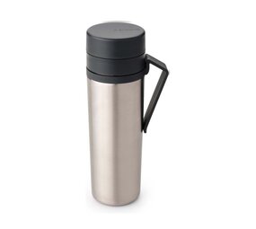 Brabantia Brabantia - make & take isoleerfles (500 ml) - dark grey Brabantia Brabantia - make & take isoleerfles (500 ml) - dark grey