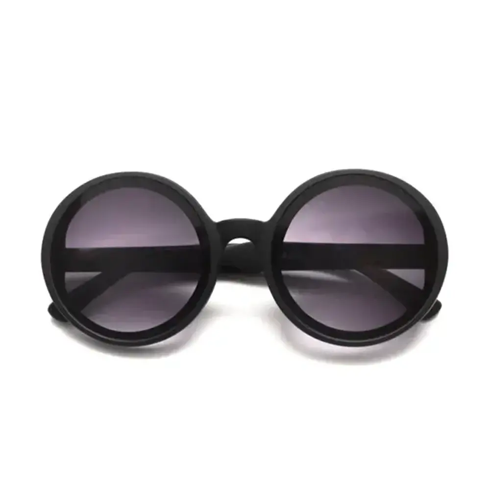 Okkia Okkia - zonnebril Monica - rond - black Okkia Okkia - zonnebril Monica - rond - black