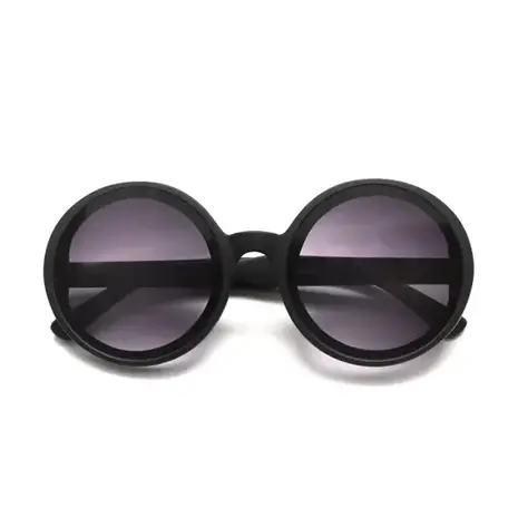 Okkia Okkia - zonnebril Monica - rond - black Okkia Okkia - zonnebril Monica - rond - black