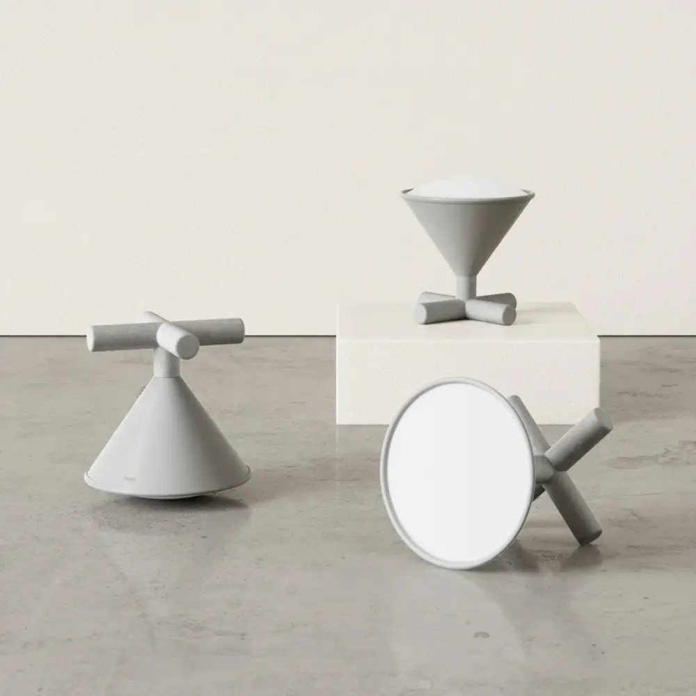 Umbra Umbra - draadloze smart lamp - cono grijs Umbra Umbra - draadloze smart lamp - cono grijs