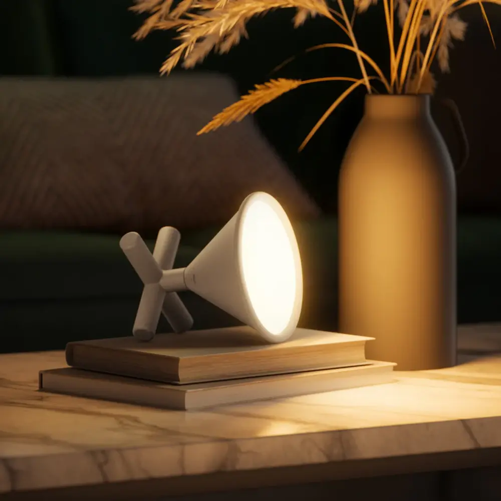 Umbra Umbra - draadloze smart lamp - cono grijs Umbra Umbra - draadloze smart lamp - cono grijs