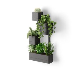 Umbra Umbra - cubiko muurplantenbak - zwart