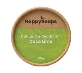 HappySoaps Happysoaps - natuurlijke deodorant - kokos en limoen