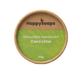 HappySoaps Happysoaps - natuurlijke deodorant - kokos en limoen